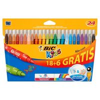 FLAMASTRY BIC KIDS COULEUR 24 KOLORY 3270220103240