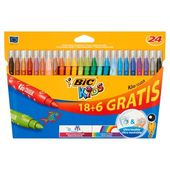 FLAMASTRY BIC KIDS COULEUR 24 KOLORY 3270220103240