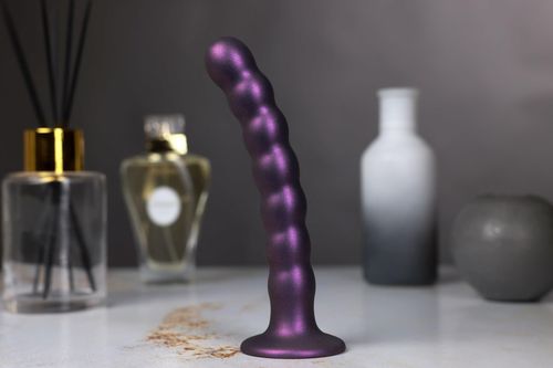 Beaded Silicone G-Spot Dildo - 8'' / 20,5 cm na Arena.pl