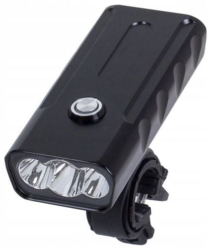 OŚWIETLENIE RWEROWE LAMPKA DROGOWE LED PRZÓD MOCNA na Arena.pl
