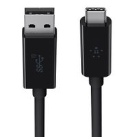 Kabel Przewód Belkin USB-C do USB A 3.1 1 metr Czarny
