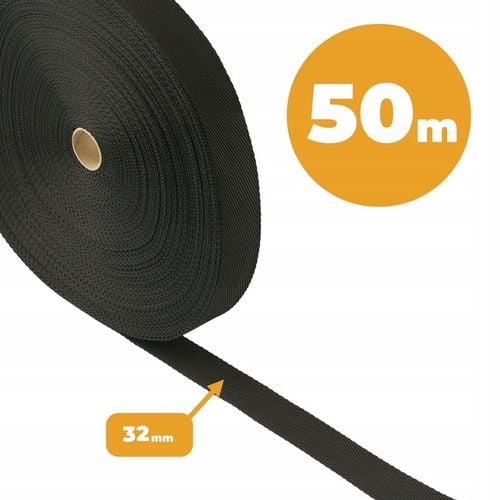 TAŚMA DO MOCOWANIA ROŚLIN DRZEW KRZEWÓW BARDZO MOCNA 32mm DŁUGA 50M na Arena.pl