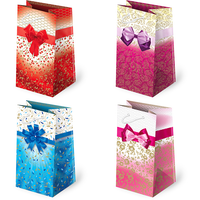 torebki ozdobne 10szt. T-7L set 98 Kokardy Jasne 10 x 22 x 6 cm