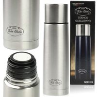 TERMOS DO KAWY HERBATY PRACY PRÓŻNIOWY Z KUBKIEM STALOWY FESTA ITALIA 0,5L