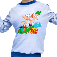 Piżama dziecięca Fineasz i Ferb
