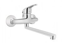 bateria zlewoznywakowa jednouchwytowa  ścienna - h/bc-05-001