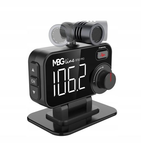 Transmiter FM Bluetooth 5.0 ładowarka USB QC 3.0 na Arena.pl