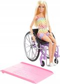 Lalka Barbie Fashionistas Na wózku RAMPA HJT13