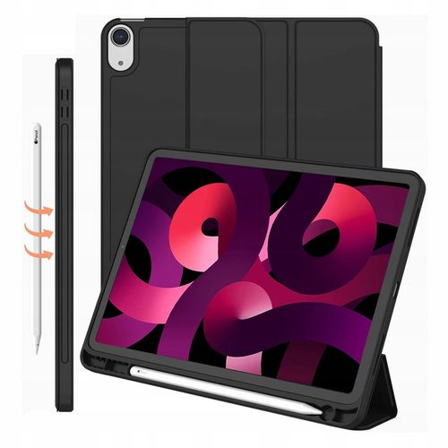 ETUI POKROWIEC CZARNY DO APPLE IPAD AIR 5 10.9'' 2022 A2589 A2591 A2588 na Arena.pl