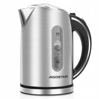 Czajnik Elektryczny Aigostar King 2200W 1,7L BPA Free Srebrny