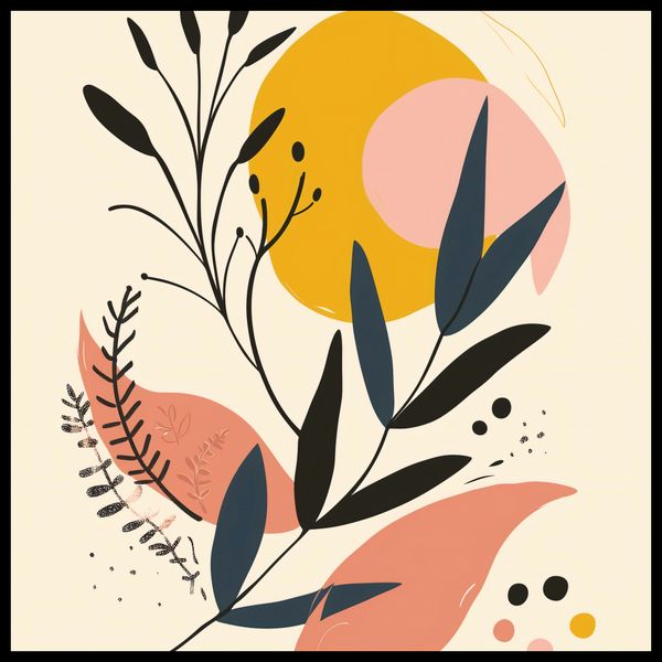 Plakat 60x60cm Szept Przyrody zdjęcie 2