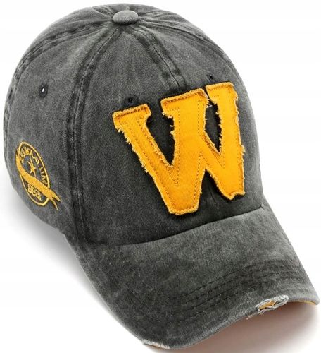 Czapka Jeansowa Z Daszkiem Bejsbolówka Sport na Arena.pl