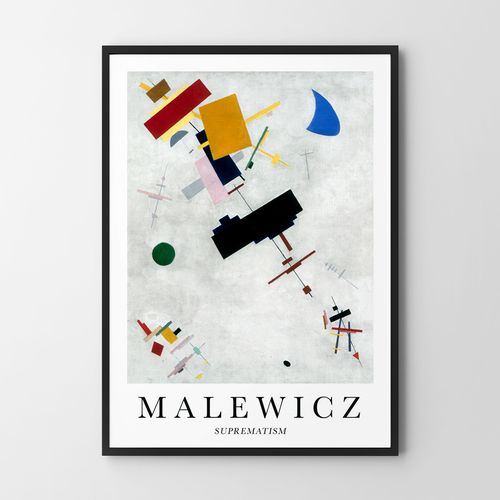 Plakat malewicz abstrakcja obraz 30x40 cm na Arena.pl