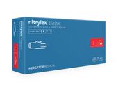 Rękawice nitrylowe nitrylex classic blue L 100 szt