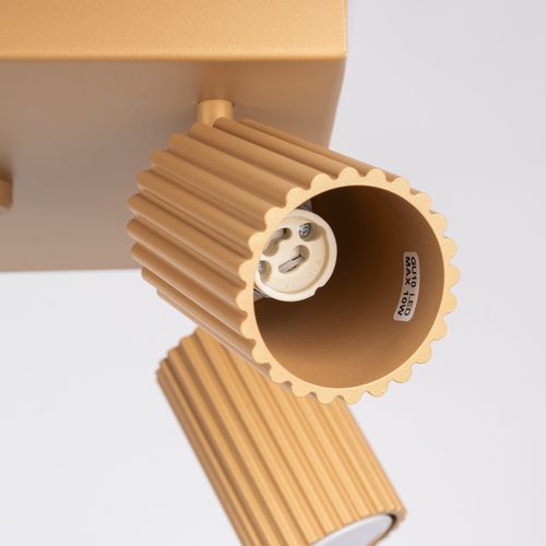 Plafon KARBON 4 złoty na Arena.pl