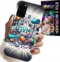 ETUI DO SAMSUNG GALAXY S20 PLUS - SIŁOWNIA GYM FITNESS SPORT CASE + FOLIA