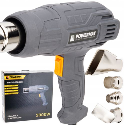 OPALARKA ELEKTRYCZNA POWERMAT 2000W 600°C na Arena.pl