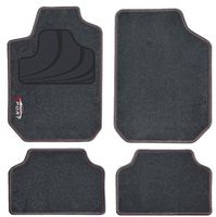 DYWANIKI WYCIERACZKI SAMOCHODOWE SPORT GRAFIT PVC 4SZT