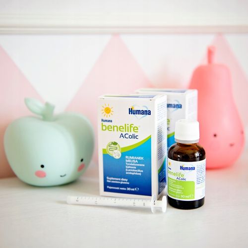 HUMANA BENELIFE ACOLIC 30ML - SPOKOJNY BRZUSZEK x3 na Arena.pl