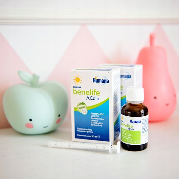 HUMANA BENELIFE ACOLIC 30ML - SPOKOJNY BRZUSZEK x3 zdjęcie 3