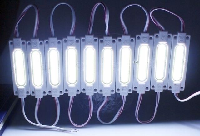 MODUŁ DIODA LED COB 1,8w/12V BIAŁA ZIMNA w-wa zdjęcie 6