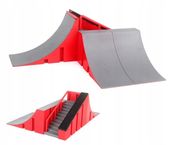 ZESTAW FINGERBOARD RAMPA ZABAWKA DLA DZIECI SKATEPARK + DESKOROLKA