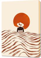 Obraz 60x90cm Chill Minimalistyczny , Wnętrza Styl Skandynawski, Boho