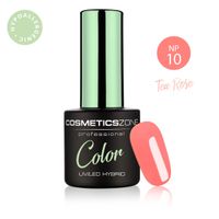 Cosmetics Zone Lakier hybrydowy brzoskwiniowy róż 7ml – Tea Rose NP10