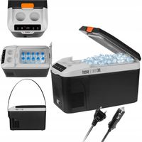 Lodówka turystyczna samochodowa TEESA mrożenie -22°C 13L DC12/24V AC 230V