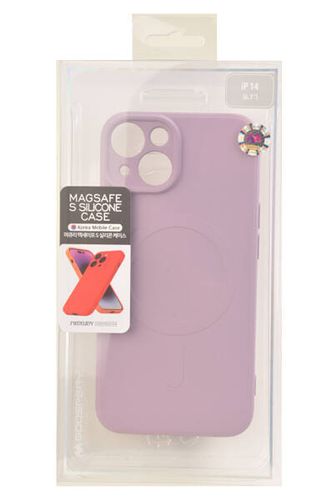 Etui Mercury Goospery MagSafe Silicone do Apple iPhone 14 fioletowy na Arena.pl