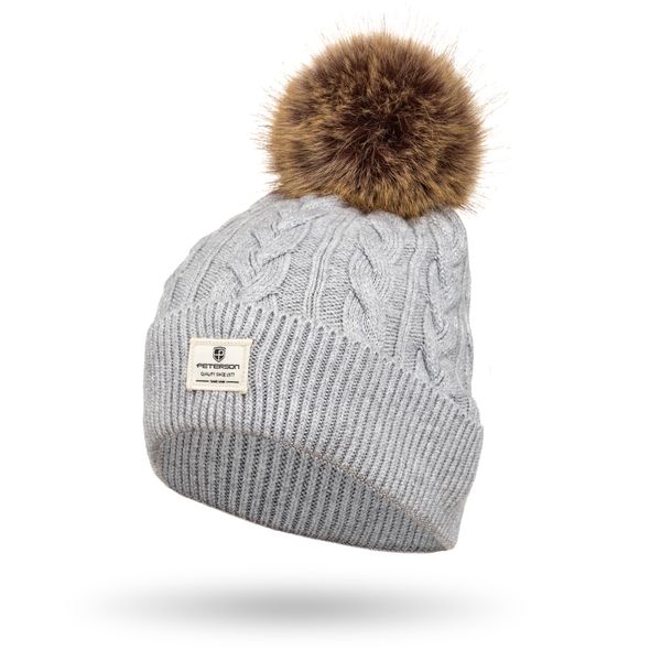 czapka ptn hat-06-7675 grey zdjęcie 3