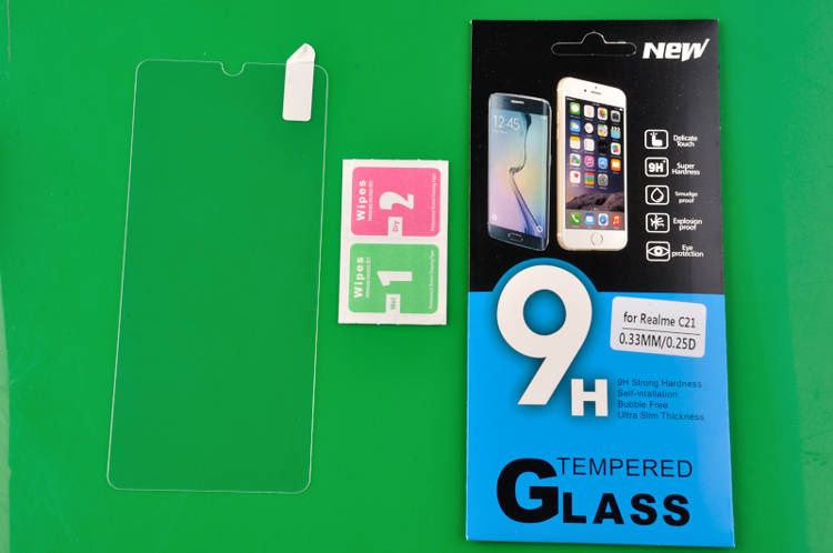 Szkło Hartowane 9H do Realme C21 zdjęcie 2