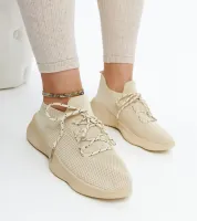 Beżowe sneakersy sportowe Roshni 38