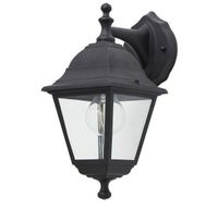 LAMPA OGRODOWA ARGONNE KINKIET CZARNY E27 60W IP44