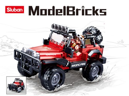 KLOCKI SLUBAN MB Off Road jeep  Samochód Auto 253 kompat. z LEG COB na Arena.pl