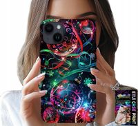 ETUI DO IPHONE 14 - ŚWIĄTECZNE BOMBKI, CHOINKA, CASE + FOLIA