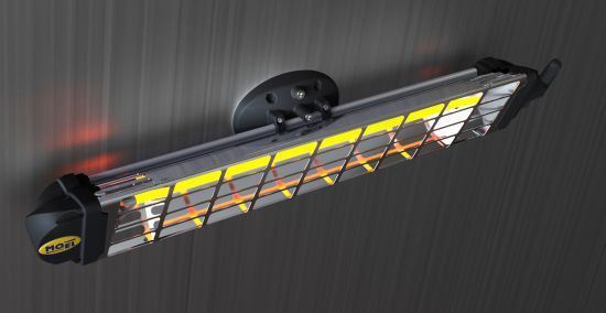 Promiennik Ciepła FIORE BLACK 766N zdjęcie 2