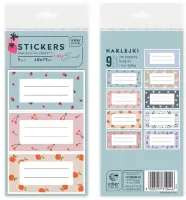 Naklejki Na Zeszyty Cute Girl 9Szt.