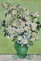 Plakat 61x91,5cm Roses, Van Gogh Vintage do Salonu