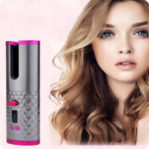 Bezprzewodowa lokówka automatyczna LCD fale loki obrotowa USB Do stylizacji na Arena.pl