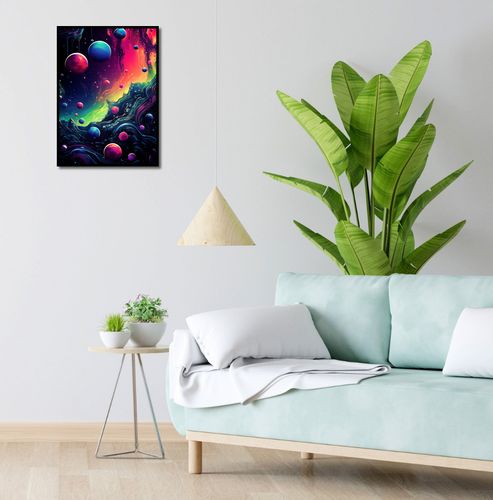 Plakat 40x55cm Kalejdoskop Galaktyk na Arena.pl