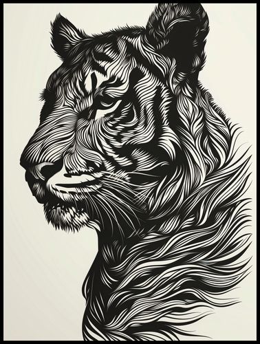 Plakat 75x100cm Tygrysi Gwizd na Arena.pl