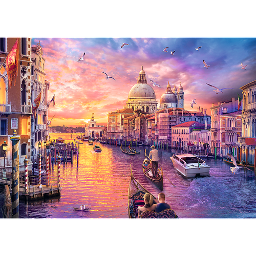Puzzle - "1000" - Uroki Wenecji Trefl 10926 na Arena.pl