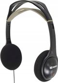 SŁUCHAWKI PRZEWODOWE NAUSZNE SANDBERG HEADPHONE ONE ELASTYCZNE WYGODNE