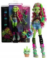 Monster High Lalka Venus McFlytrap zwierzątko roślinny kot Chewilan HRP81