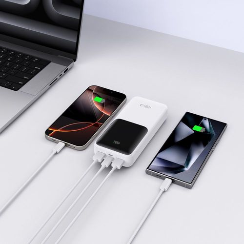tech-protect pb02 power bank 20000mah 22.5w white na Arena.pl