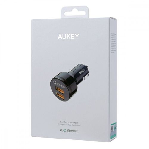 CC-T8 ultraszybka ładowarka samochodowa 2xUSB Quick Charge 3.0 6A 36W na Arena.pl