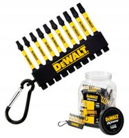 DeWALT Zestaw 10 bitów udarowych TORX na breloku T20 T25 T30 DT7275