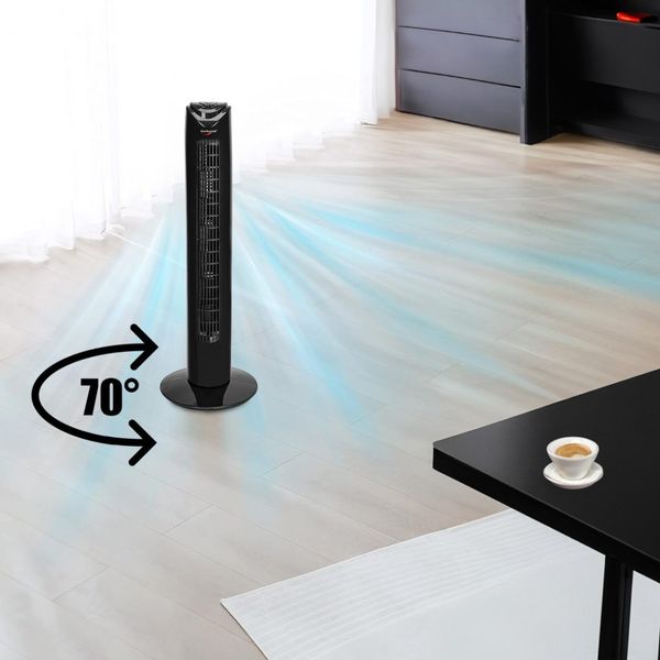 Wentylator kolumnowy CALID czarny zdjęcie 7