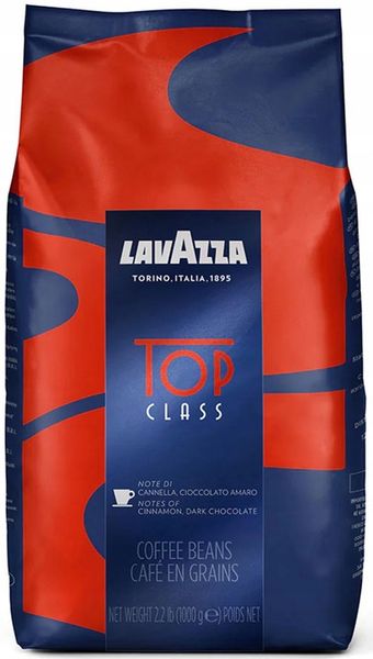 Kawa Lavazza Top Class 1000 g - ZIARNO zdjęcie 1
